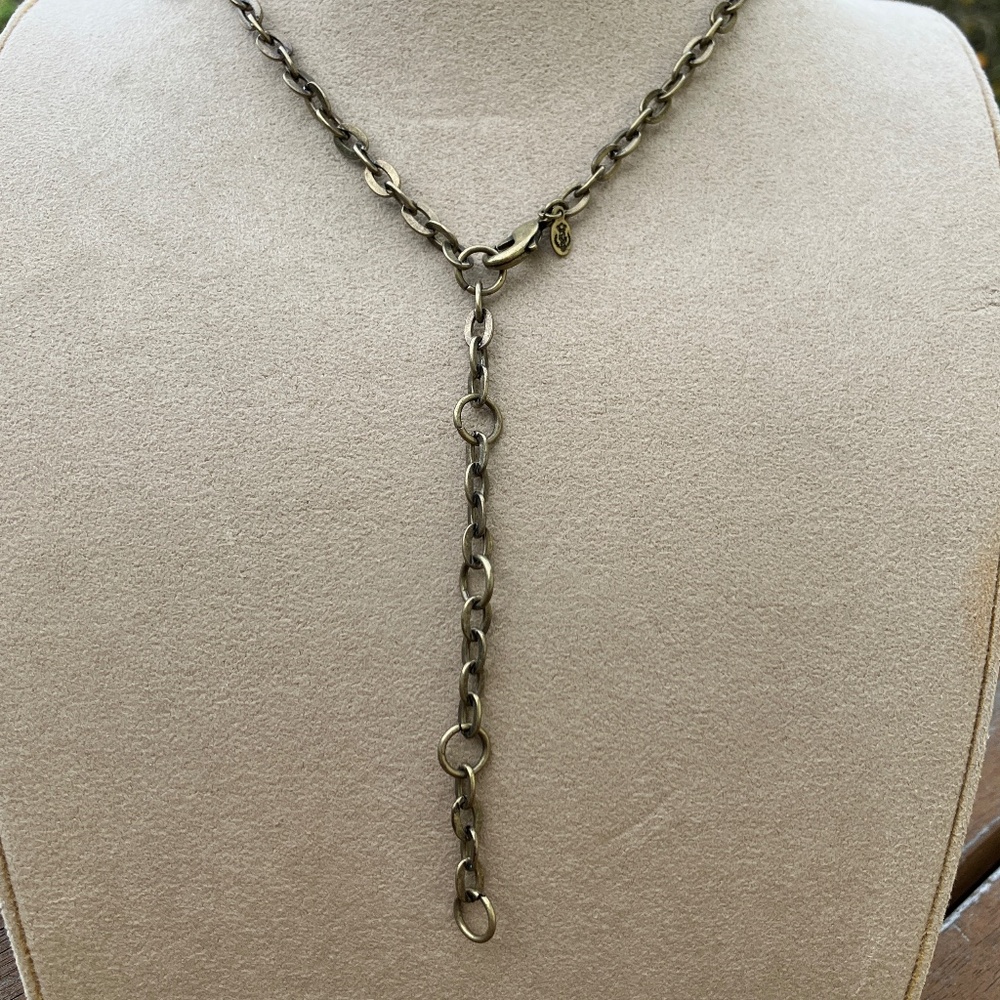 Interlocking Circle Necklace Earring Set - Picture 5 of 7